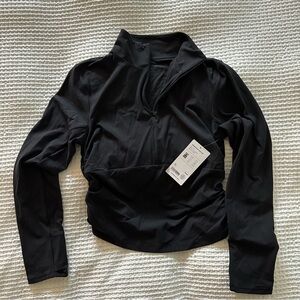 NWT Athleta Transcend Half-Zip